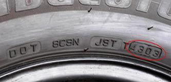 Údaje na boku pneumatiky